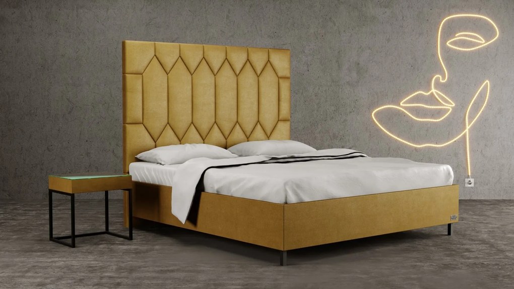 Materasso Posteľ Honey, 200 x 200 cm, Kontinentálna posteľ, Cenová kategória "C"