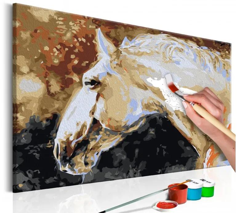 Obraz - maľovaný podľa čísel White Horse