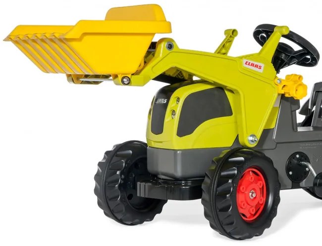 Šlapací traktor s lyžicou Claas Elioz Rolly Toys 025077