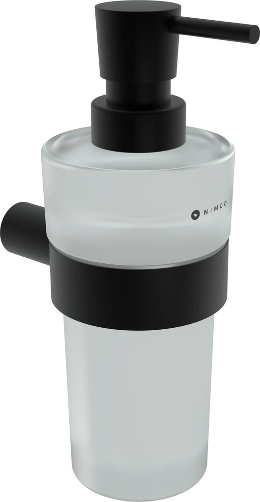 Nimco Dávkovač tekutého mydla, pumpička mosadz BORMO čierna - BRC 11031W-T-90