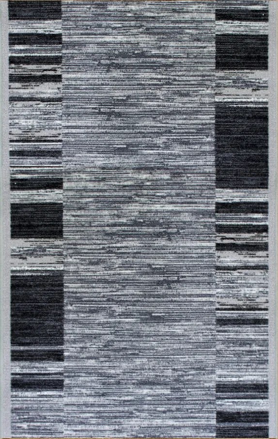 Associated Weavers koberce Protišmykový behúň na mieru Adagio 19 sivý - šíre 80 cm s obšitím