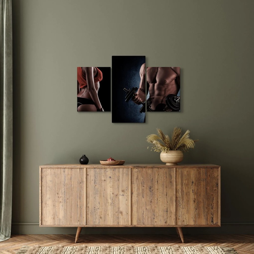 Obraz - Fitness (90x60 cm)