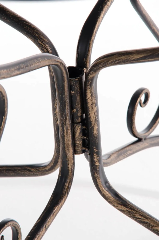 Kovový stôl GS13436802 - Bronzová