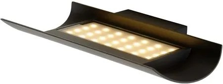 Lucide 27884/15/30 Exteriérové nástenné svietidlo DYVOR-LED Wall light IP54 L30 W20cm čierne