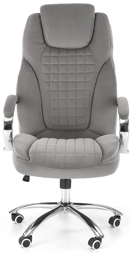 Otočné kreslo King 2 sivá