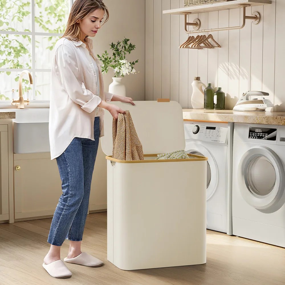 Kôš na prádlo s odnímateľnou sieťovou vložkou
