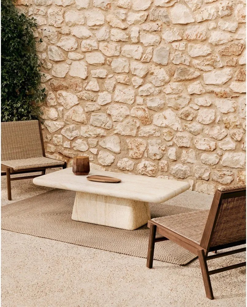 Béžový vnútorný a vonkajší koberec z recyklovaných vlákien 160x230 cm Despas – Kave Home