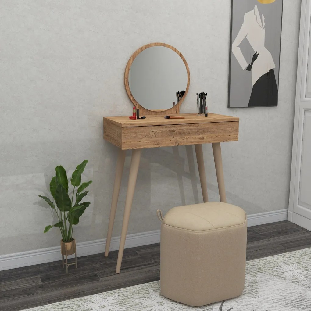 Kozmetický stol Siena Atlantic Pine