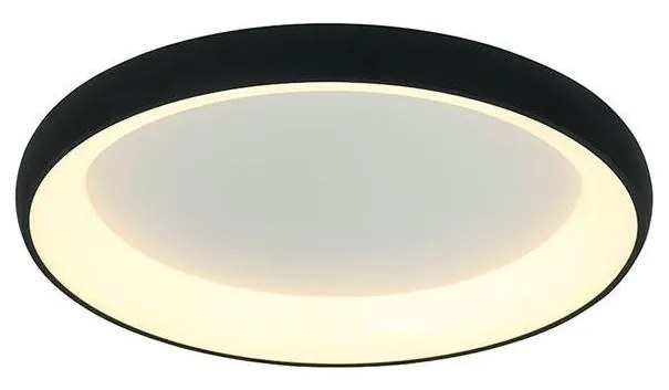 Zambelis 2048 - LED Stmievateľné stropné svietidlo LED/50W/230V pr. 60 cm čierna
