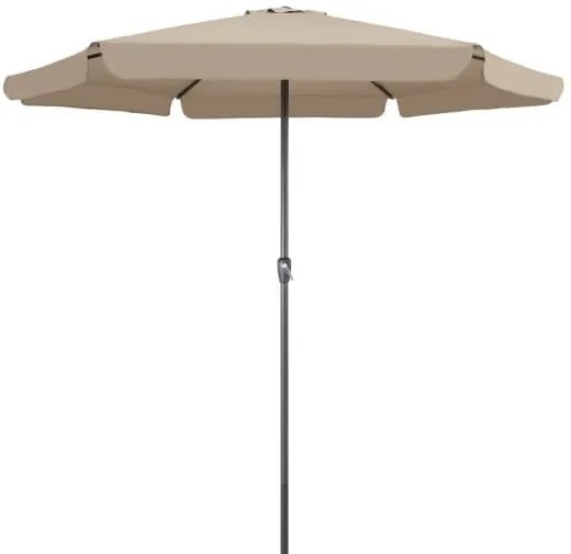 InternetovaZahrada Záhradný slnečník Maui Ø330 cm - taupe