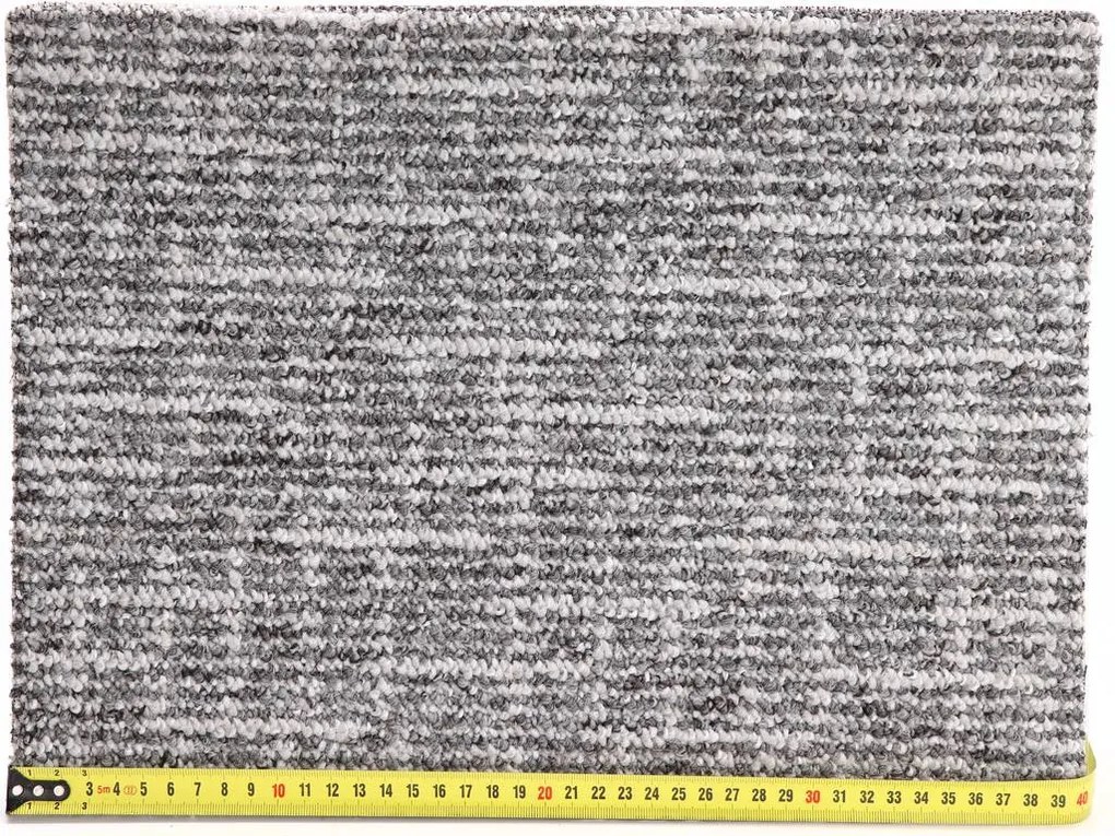 Koberec metráž Novelle 70, na mieru, šíře 4m, šedá, twinback (filc+juta), chodba / predsieň, Betap