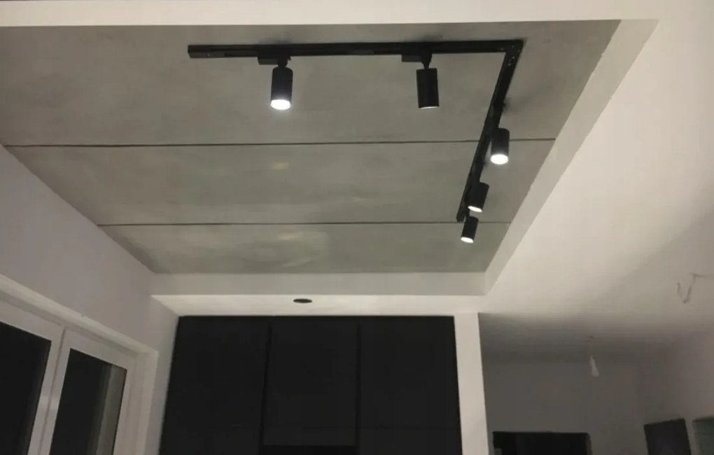 BERGE Koľajnica 50 cm pre bodové reflektory GU10 - čierna