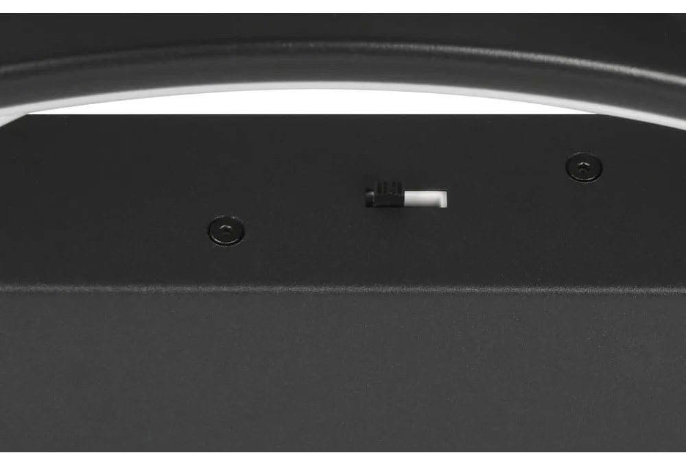 Čierne LED stmievateľné stropné svietidlo 49x64 cm Darvin – Trio