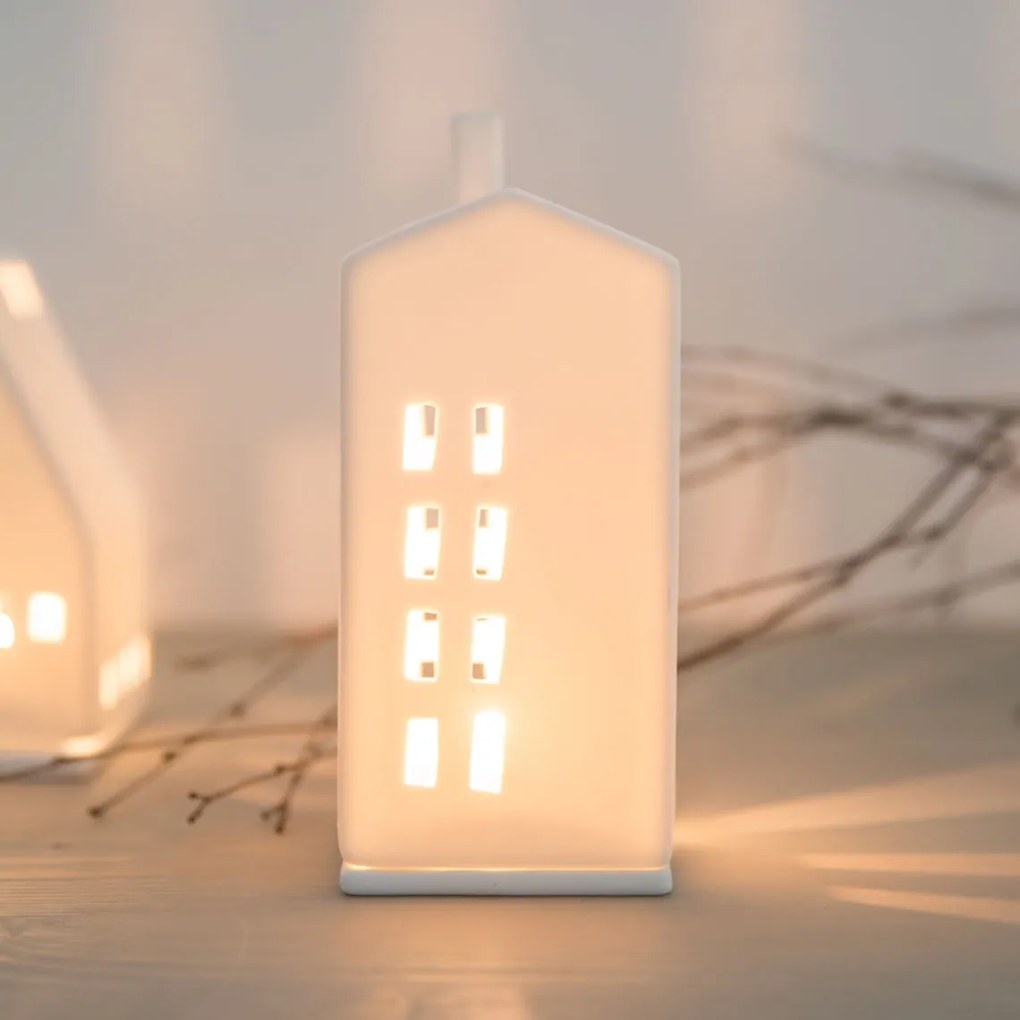 räder Porcelánový svietnik domček Small Windows