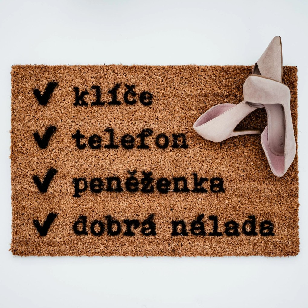 Bella Rose Rohožka Checklist - CZ