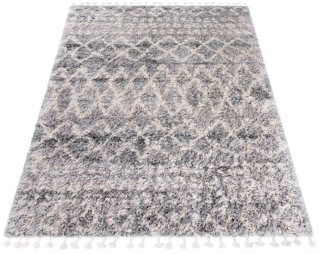 Koberec FN35B LIGHT GRAY AZTEC EJF Veľkosť: 80x150cm