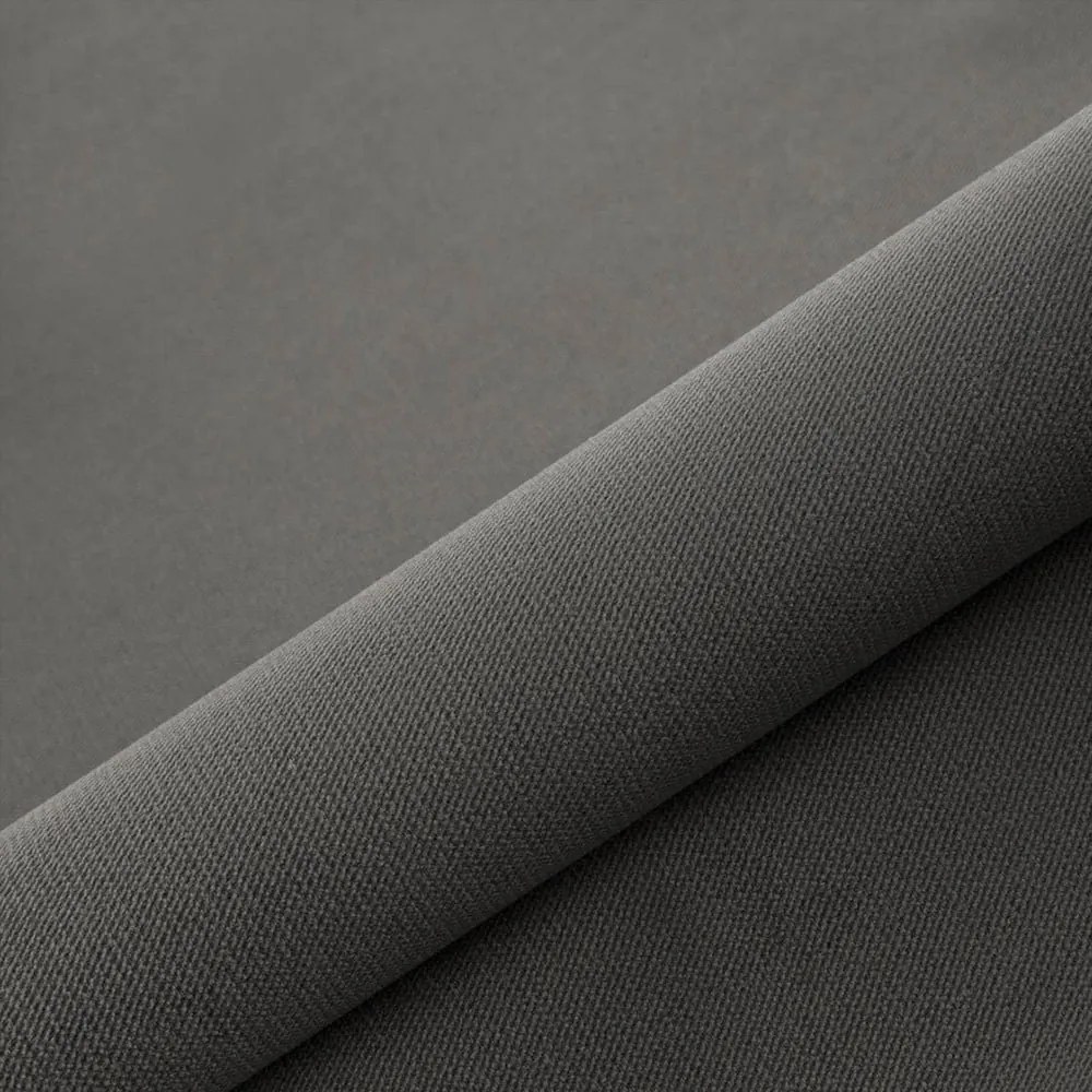 Tmavosivá čalúnená dvojlôžková posteľ s úložným priestorom s roštom 200x200 cm Solvo – Maison de Rêve