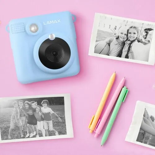 LAMAX InstaKid1 detský fotoaparát, modrá