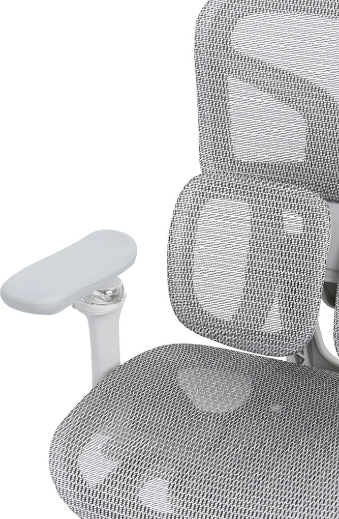 Kancelárska stolička LEVEL, sivá