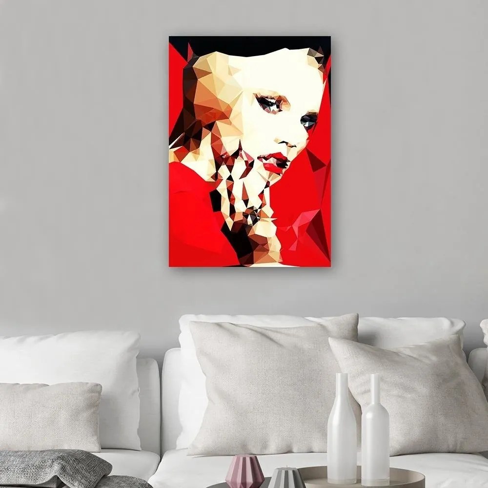 Gario Obraz na plátne Portrét elegantnej ženy - Cantu Rozmery: 40 x 60 cm