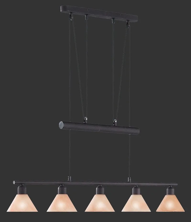 TRIO 3751051-24 Stamina závesné svietidlo E14 5x40W