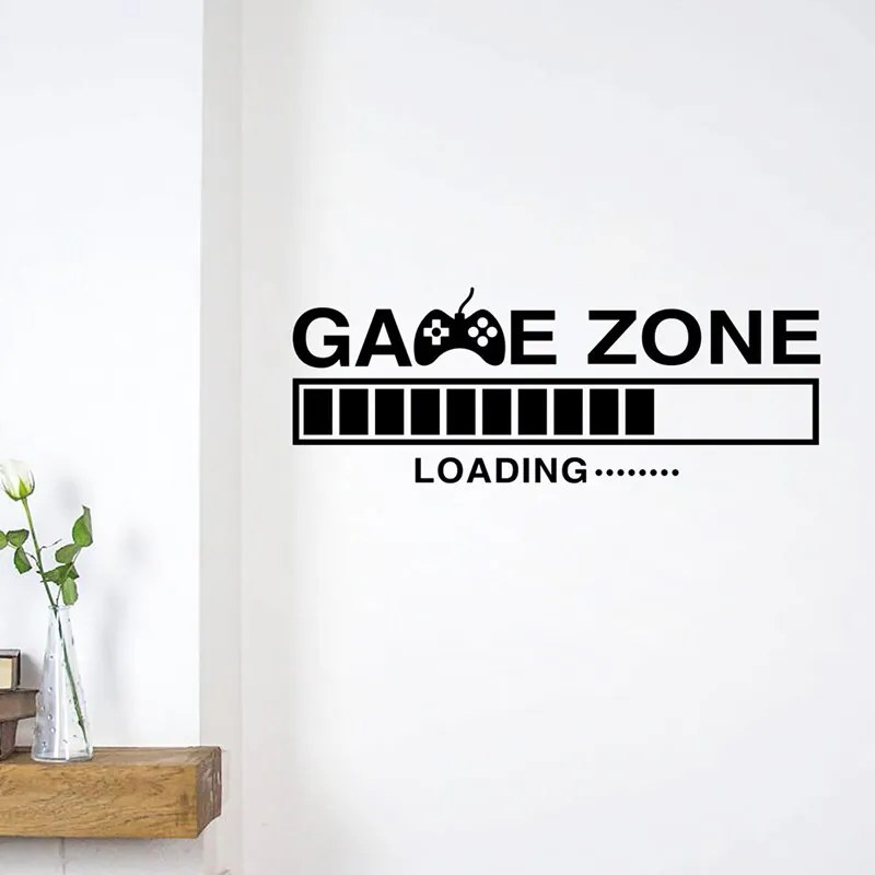 PIPPER | Samolepka na stenu "GAME ZONE" 57x150 cm