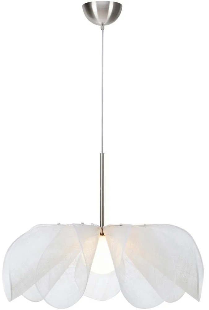 Markslöjd 108818 - Luster na lanku STYRKA 1xE27/40W/230V pr. 75 cm biela