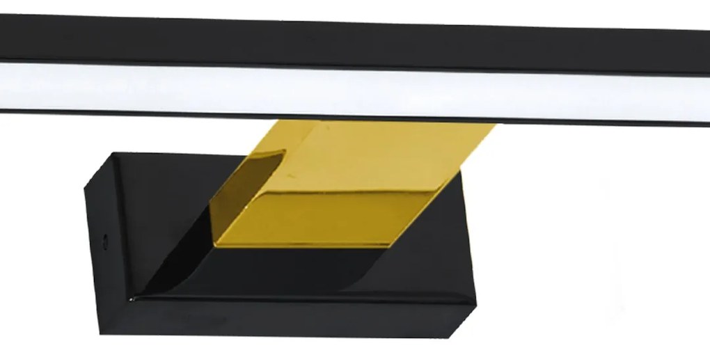 Nástenné LED svietidlo Shine1, 1x LED 13,8w, 4000k, (60 cm), b/g