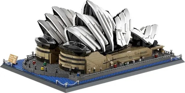Stavebnica Opera v Sydney - 2937 dielikov