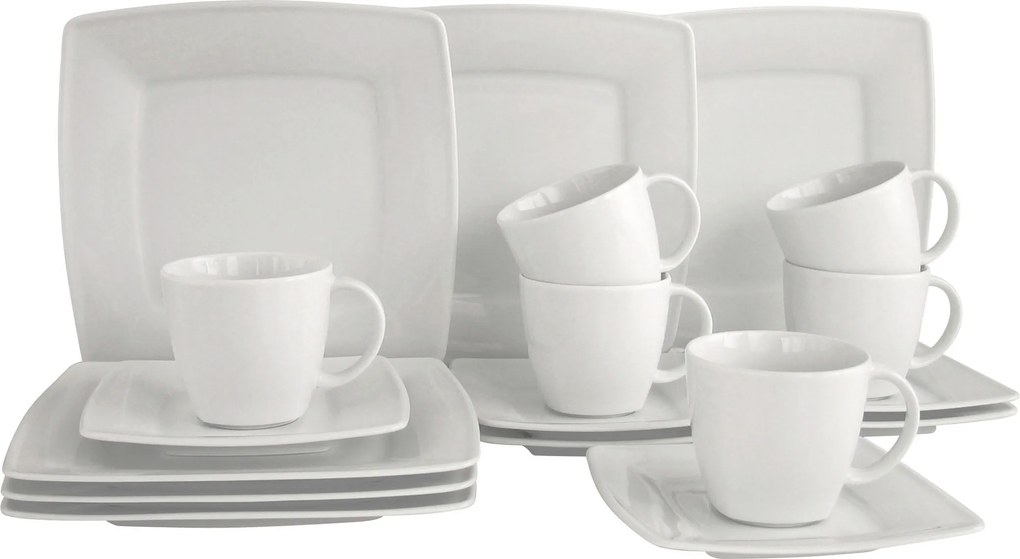 XXXLutz KÁVOVÝ SERVIS Victora Weiss 18-dielne Creatable - Online Only bytové doplnky - 007768011701