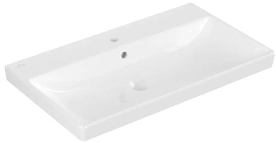 Villeroy & Boch 41568001 - Závesné umývadlo AVENTO 80x47 cm keramika/biela