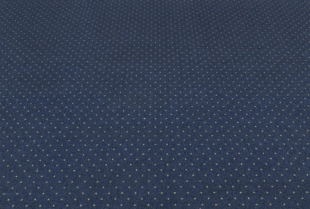 ITC, Metrážny koberec Akzento New 78, záťažový, na mieru, šíře 4m, modrá, ab (mriežka), chodba / predsieň