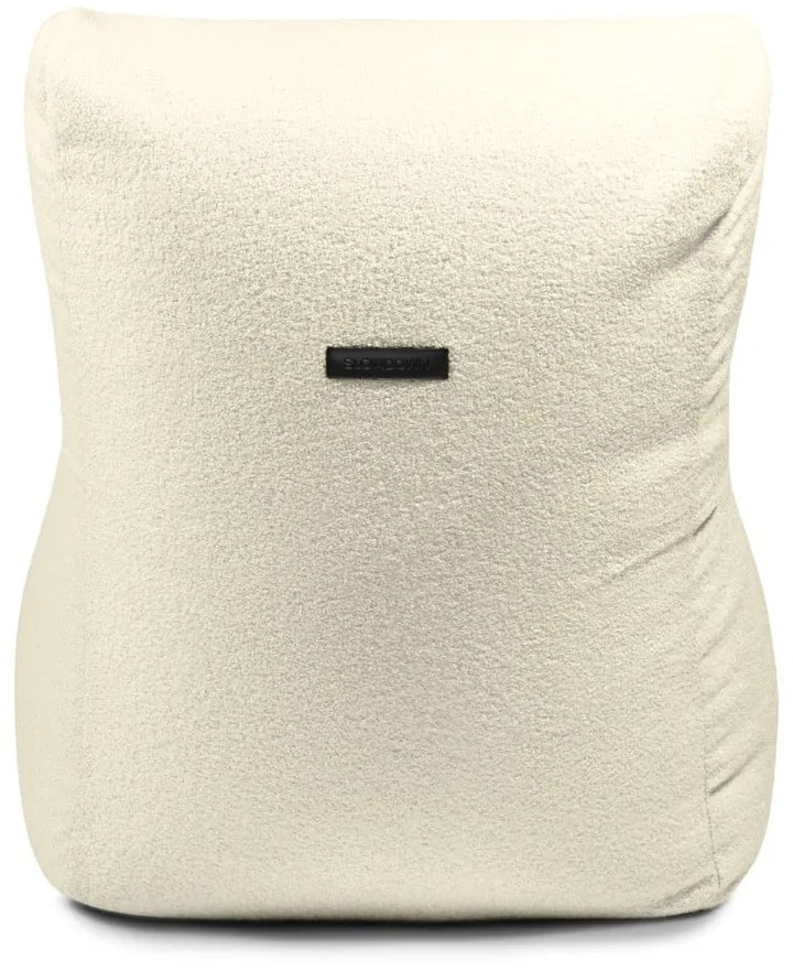Svetlosivý sedací vak z textílie buklé Lounge – SLOWDOWN