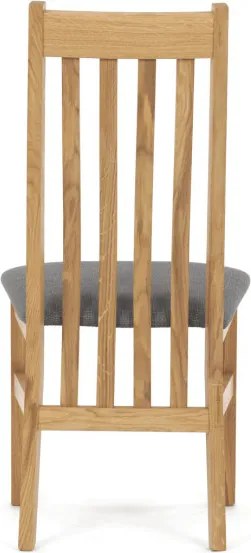 Jedálenská stolička naturálna C-2100 GREY2
