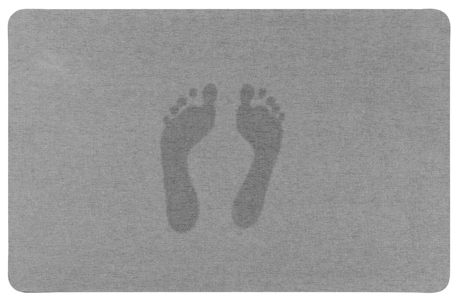 Sivá kúpeľňová predložka 50x80 cm – Wenko