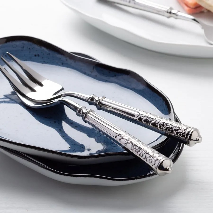Tanier plytký 17 cm modrý - Hotel Inn Chic farebný - 492213