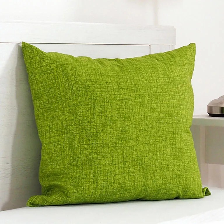 Dekoračný vankúšik BESSY 45 x 45 cm zelená sada 2 ks