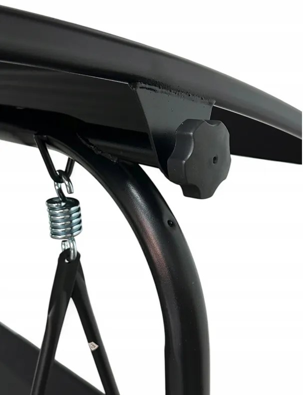 Záhradná hojdačka 4006D pre 3 osoby – zlatohnedá