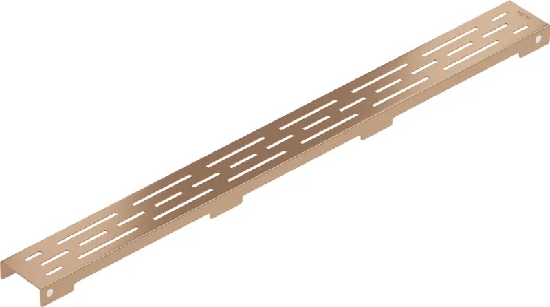 Mexen Flat, krytka pre lineárny podlahový žľab 60 cm, vzor M01, medená matná, 1C20060