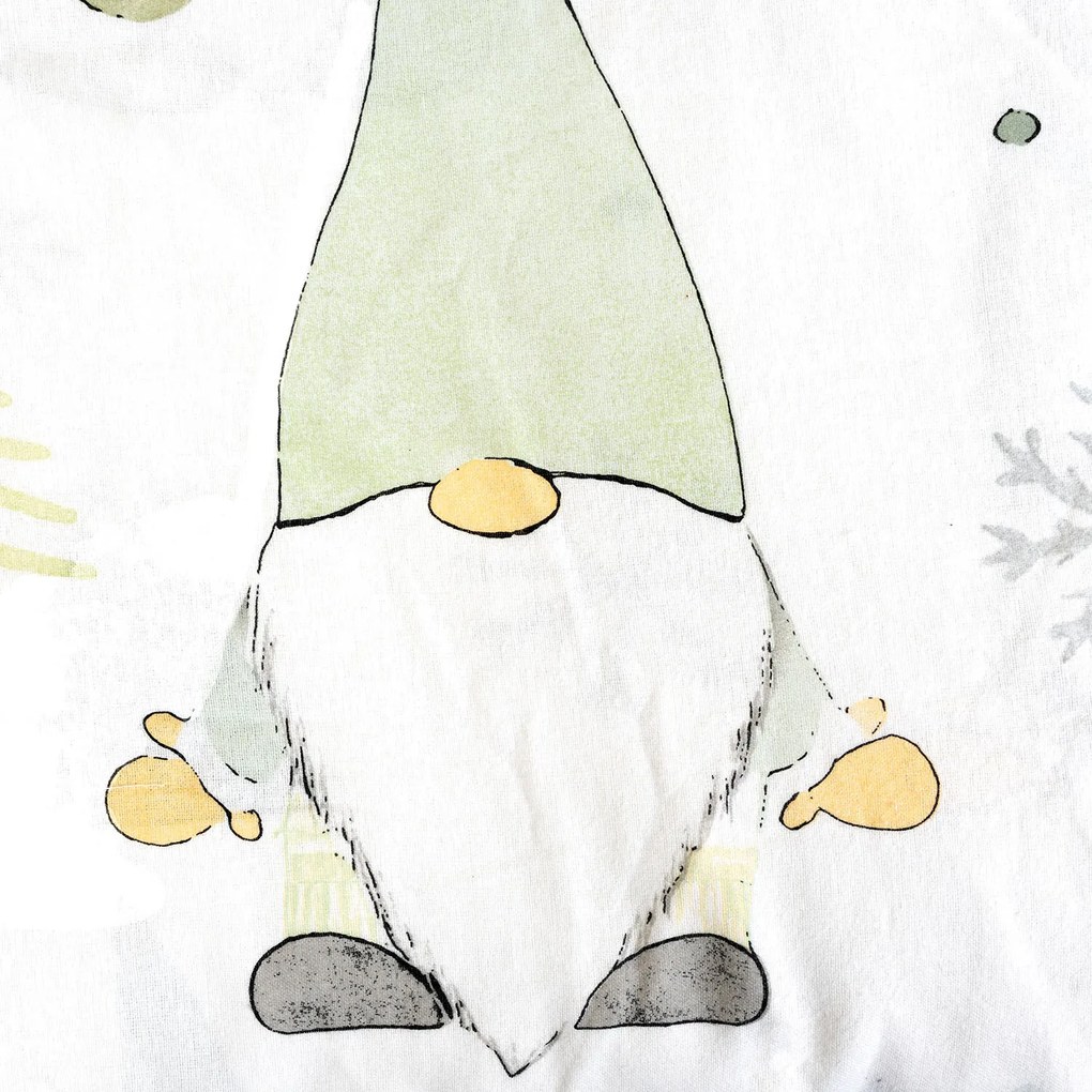 VIANOČNÉ FLANELOVÉ OBLIEČKY FLANELOVE 200X220 CM, 2 KS 70X80 CM VZOROVANÉ
