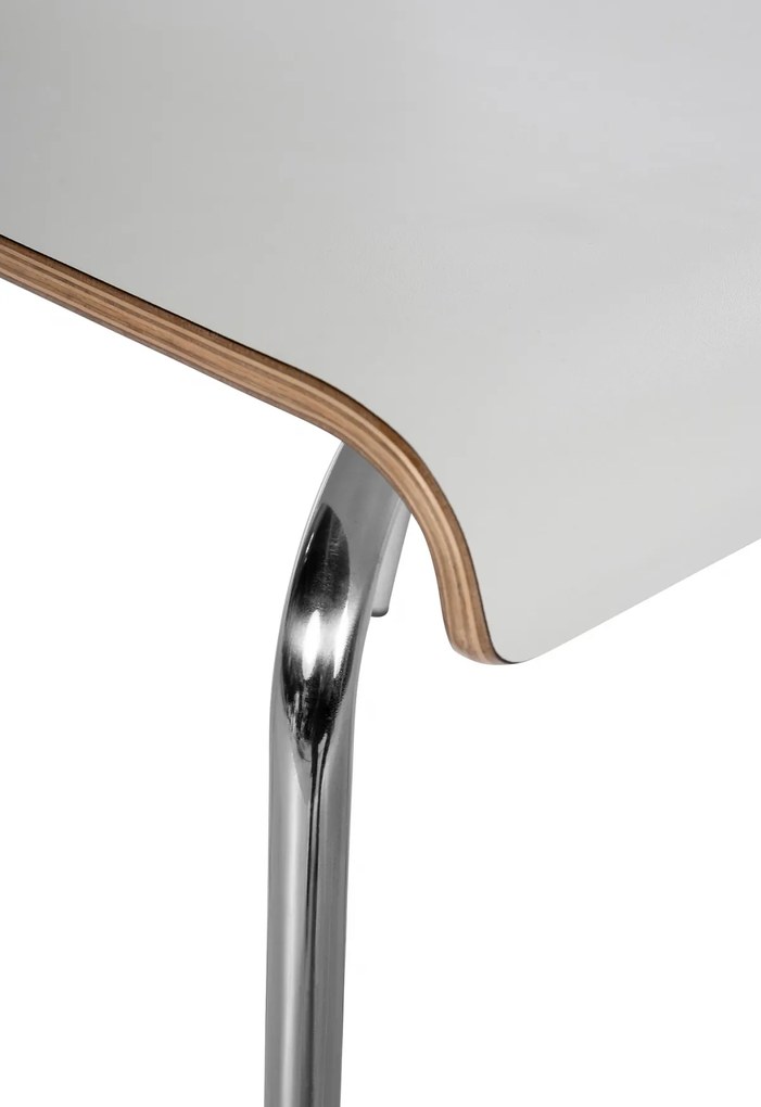 Stolička pre návštevy Gahanna - biela