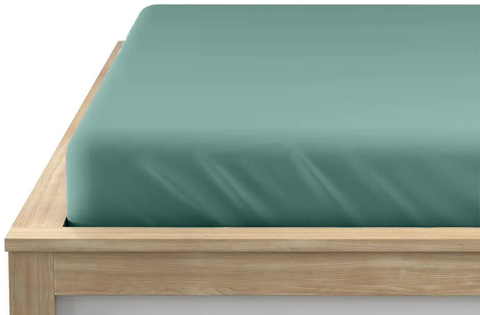 Jersey plachta EXCLUSIVE mentolová 90x200cm, 100% bavlna