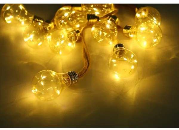 Globo 33694-10 - LED Solárna dekoračná reťaz 50xLED/0,06W/3,2V IP44