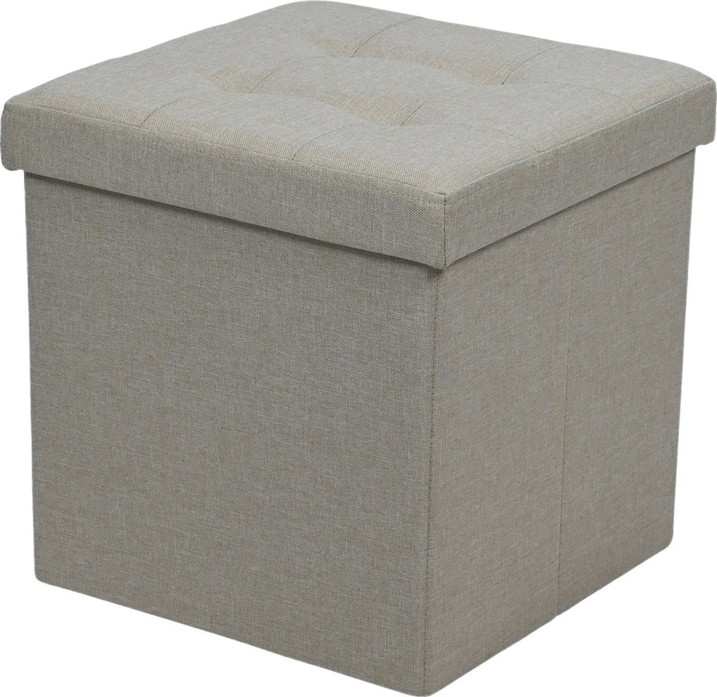 XXXLutz ÚLOŽNÝ BOX NA SEDENIE, textil, kompozitné drevo, 38/38/38 cm Carryhome - Kreslá - 001635000817