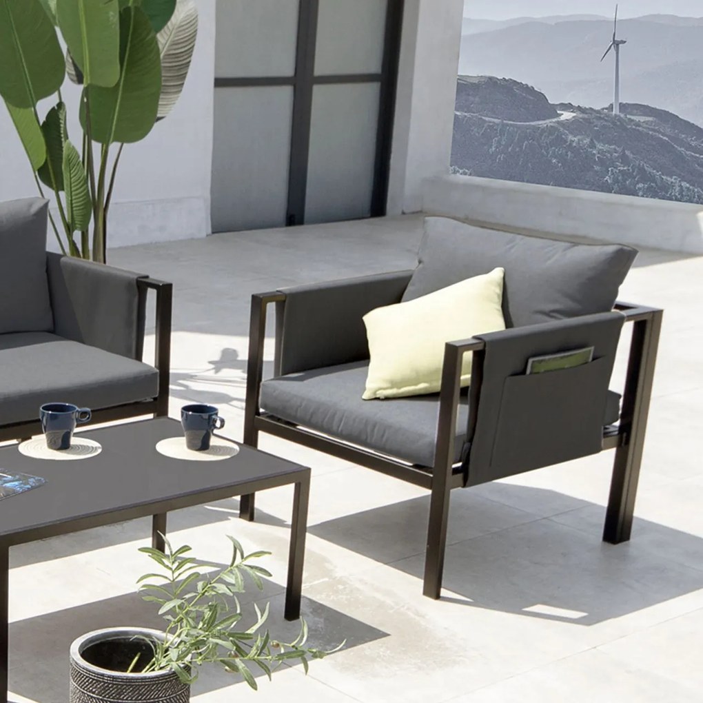 Set záhradného nábytku Nice 124 × 72 × 66 cm