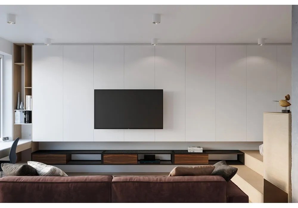 Biele stropné svietidlo Sollux Luigi