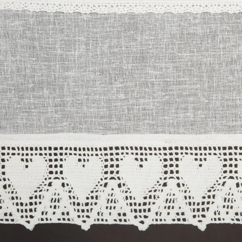 EUROFIRANY Záves 400 cm x 145 cm krémová 100 % polyester Rozmer varianty: 150 cm x 30 cm, Farba varianty: 1