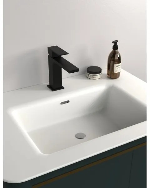 Sapho - Umývadlová batéria CUBEMIX 15,3 cm matná čierna