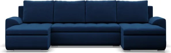 Sedacia súprava FORESTA ULL Kronos v tvare U tmavomodrá