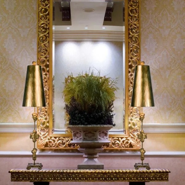 Flambeau FB-FRAGMENT-TL-G - Stolná lampa FRAGMENT 1xE27/60W/230V